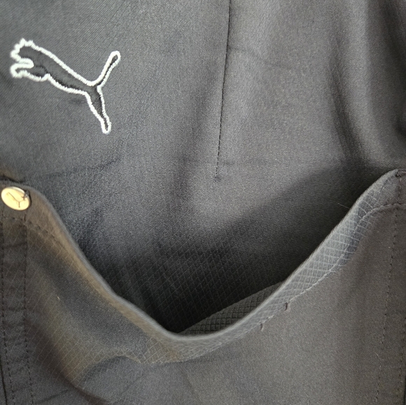 (36x32) Puma Casual Trousers Black - Picture 6 of 10